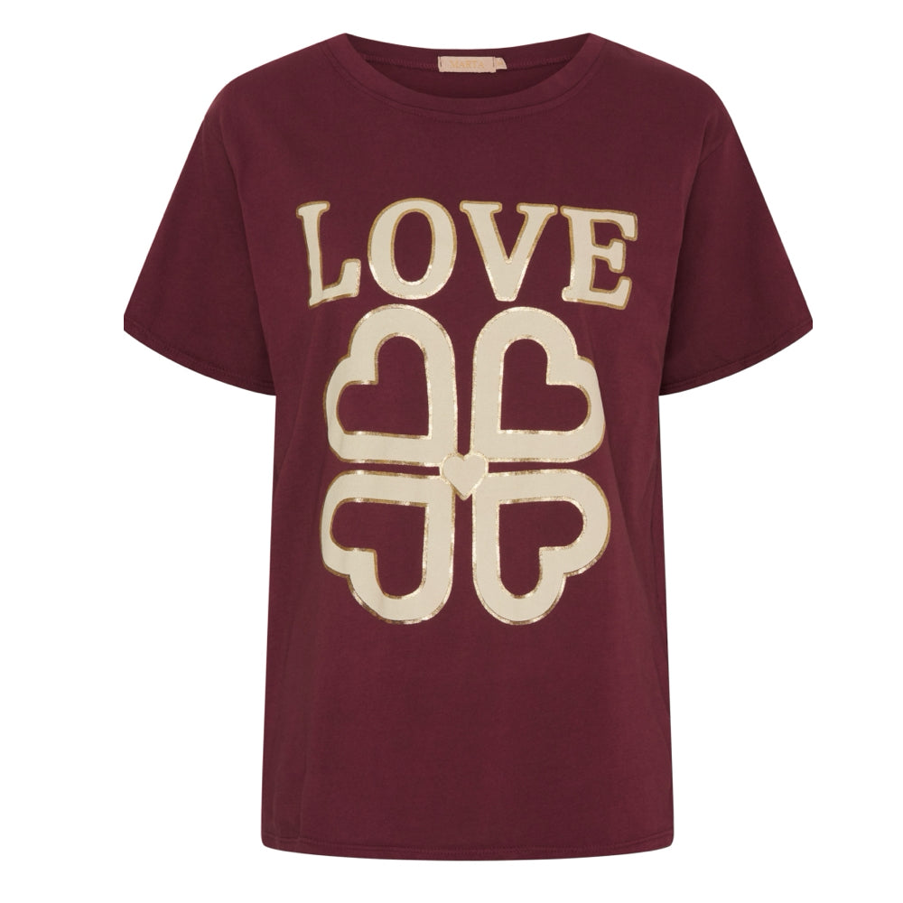 T-Shirt inge Bordeaux