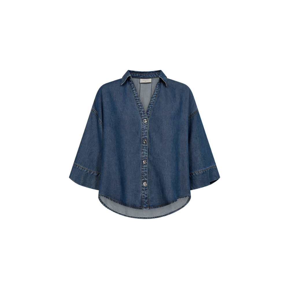 Bluse Milo 207843 Mid Denim Blue