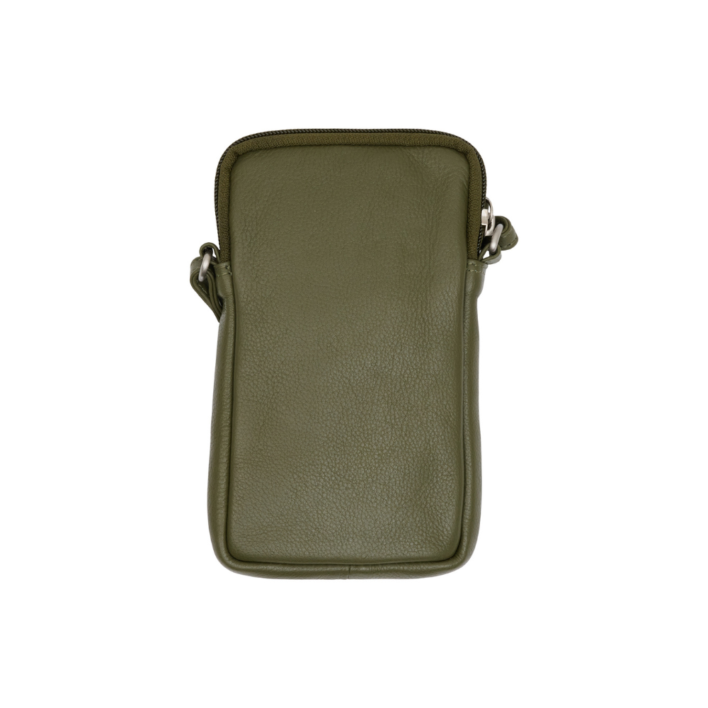 Mobiltaske Misse Army Silver