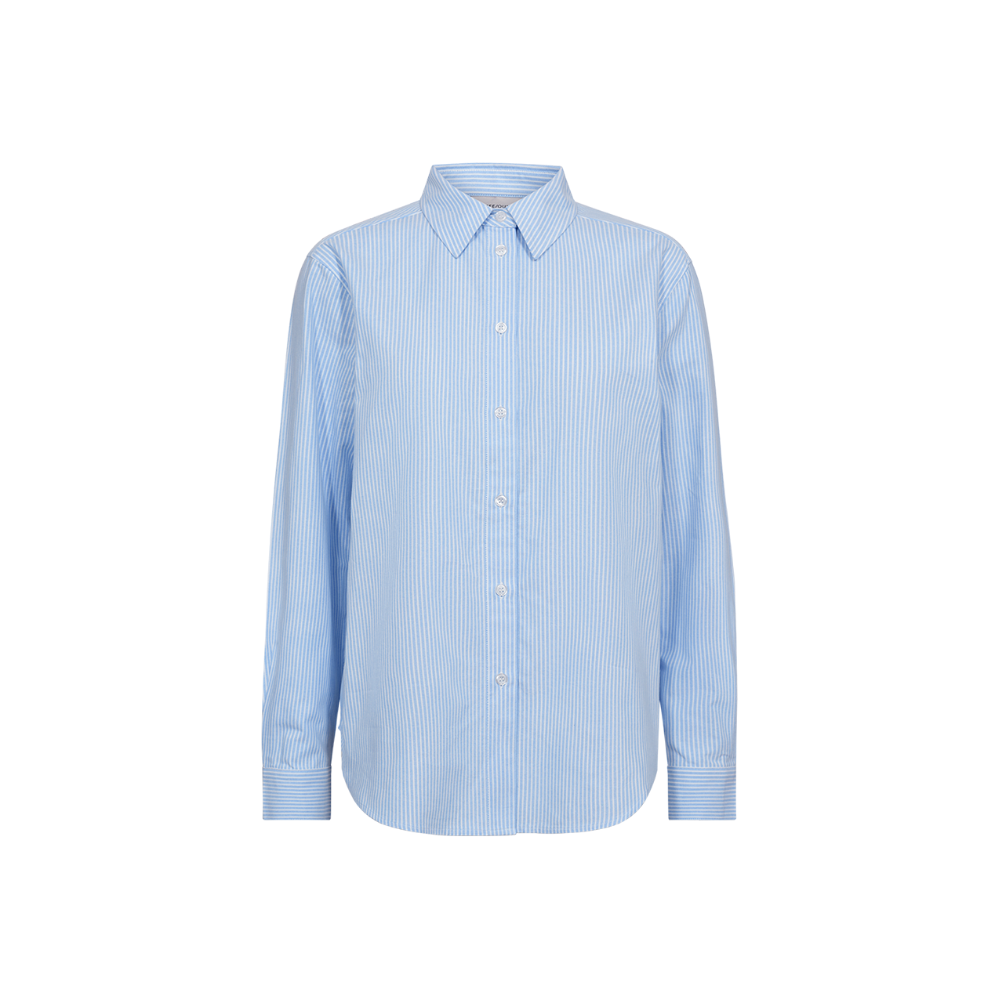 Skjorte Oxford 207431 Chambray/ Off White
