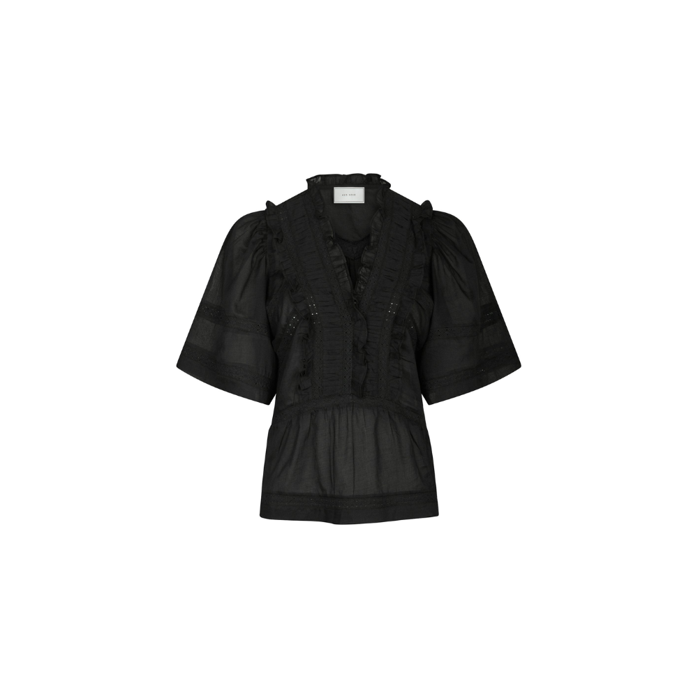 Bluse Evienne Voile 161856 Black