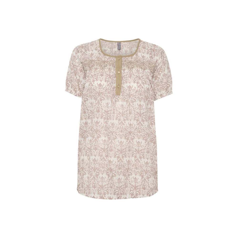 Bluse Rosy 50111163 Beige White