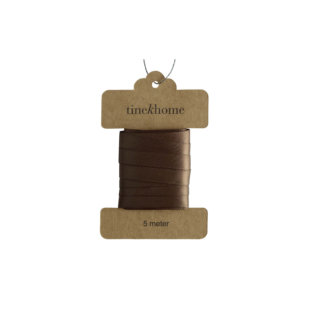 Gavebånd Satin 5 Meter Hazel