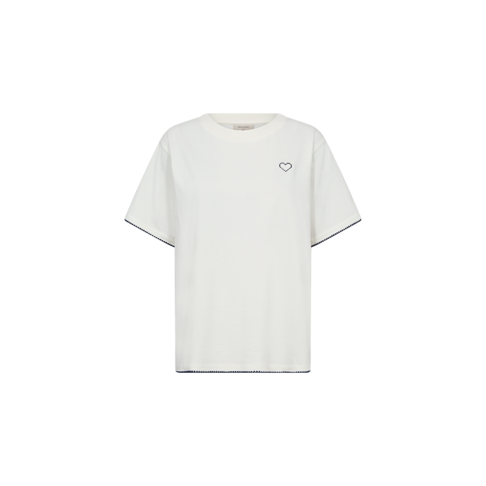 T-Shirt Soana 207590 Star Offwhite Navy