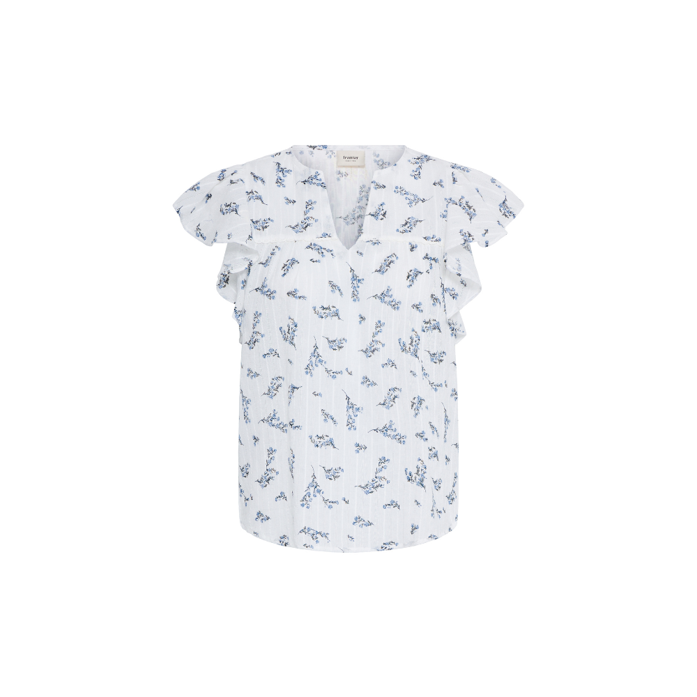 Bluse Easa 20617707 White Blue