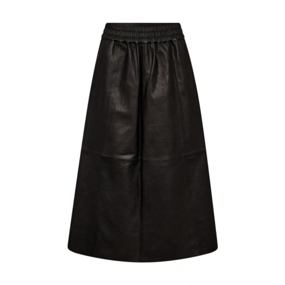 Nederdel Deena 174390 Leather Black