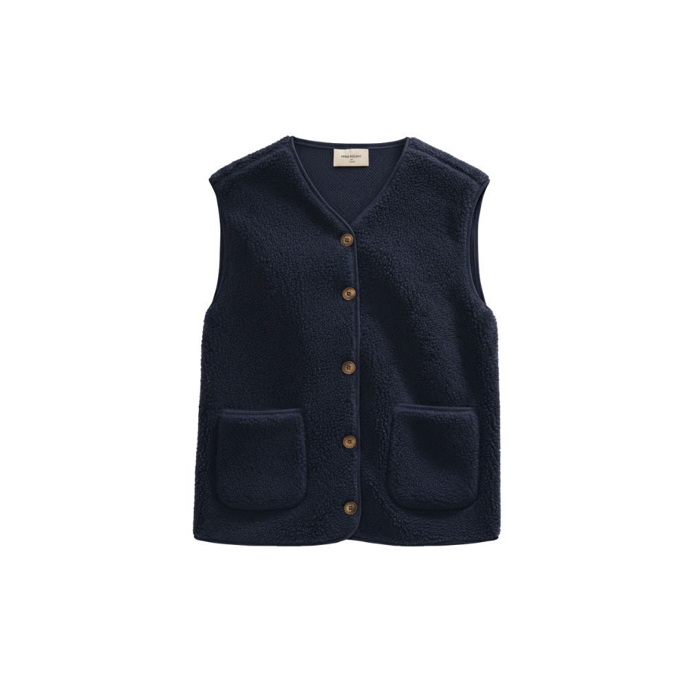 Teddy Vest 207624 Navy