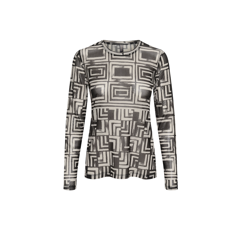 Mesh Melida 50110225 Black Creme