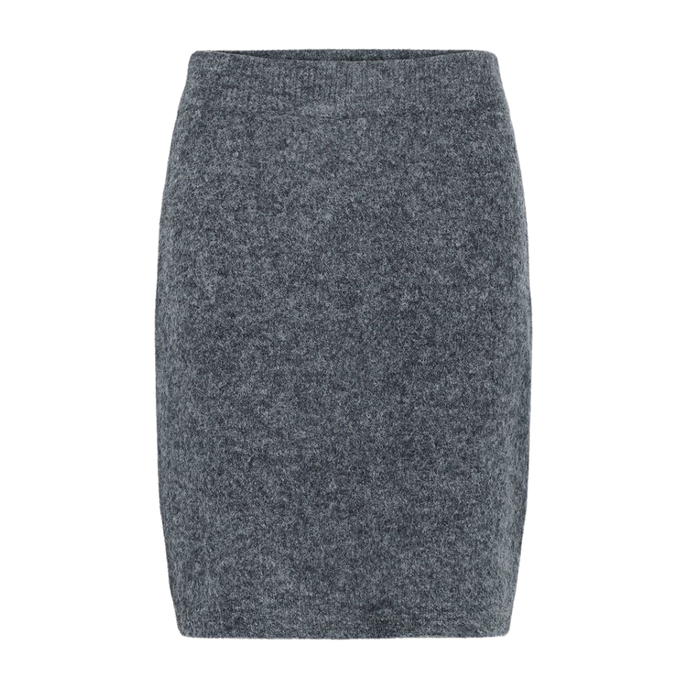 Strik Nederdel Trudy 10510480 Grey Melange