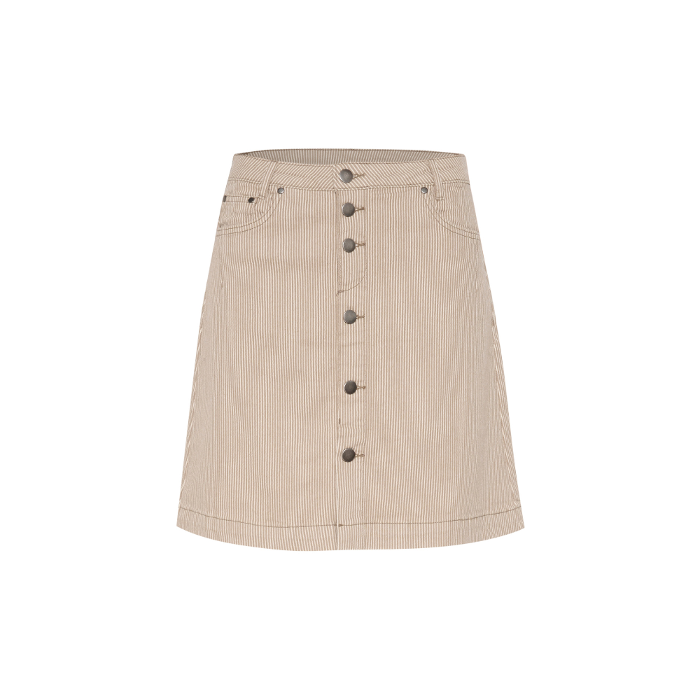 Nederdel Milky 500111769 Dune White Stripe