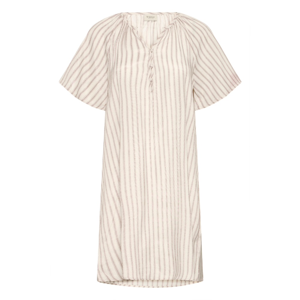 Kjole Alyssa 20616098 Sliver mink strib