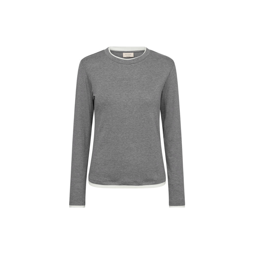 T-Shirt Alvin 207725 Grey Melange/ Star Offwhite