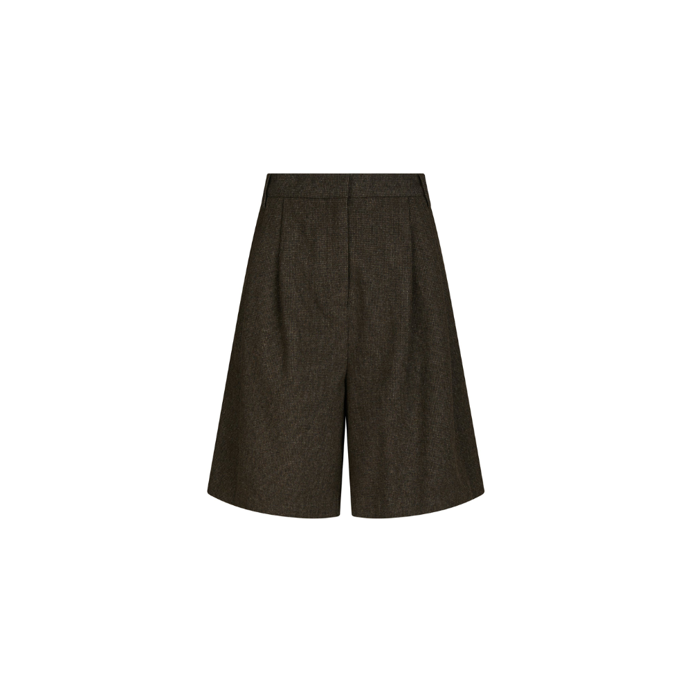 Shorts Nika Mini Check 167169 Brown Melange