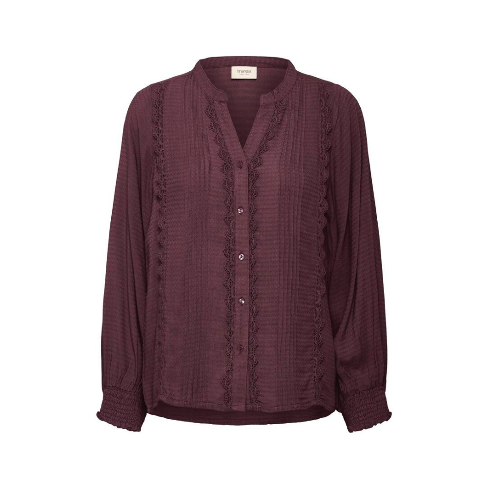 Bluse Hida 20617377 Fudge Red