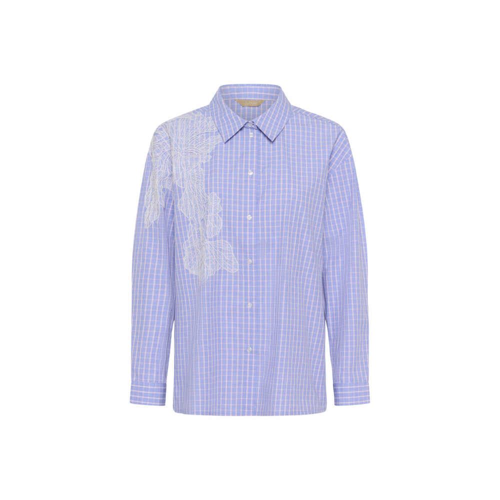 Skjorte Jani 50112895 Blue Check