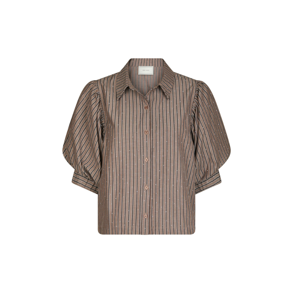 Skjorte Etta Stone 166416 Brown