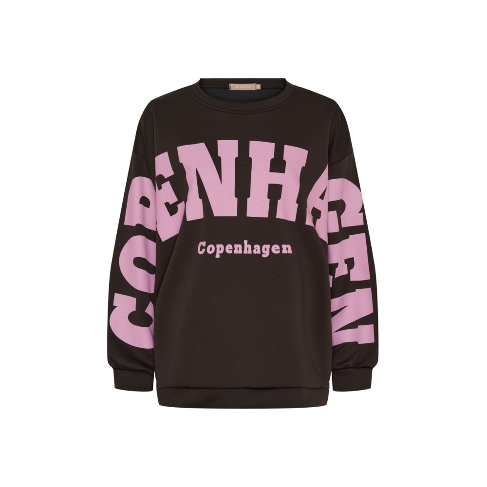 Sweartshirt Hibiscus 22659 Moro