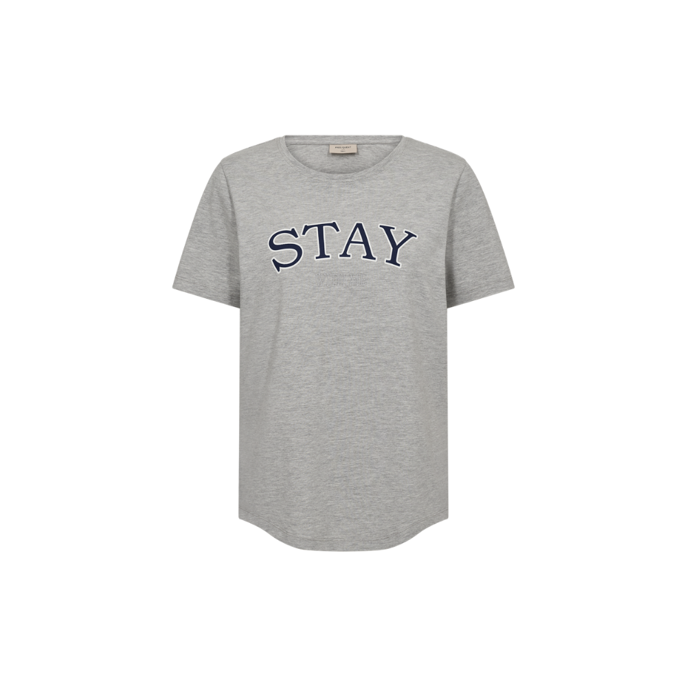 T-Shirt Fenjal 207452 Light Grey Navy