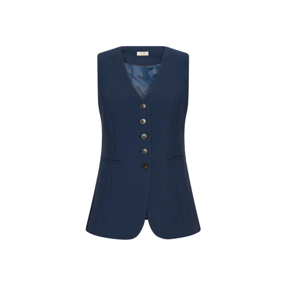 Vest Abigail 20617335 Navy Melange