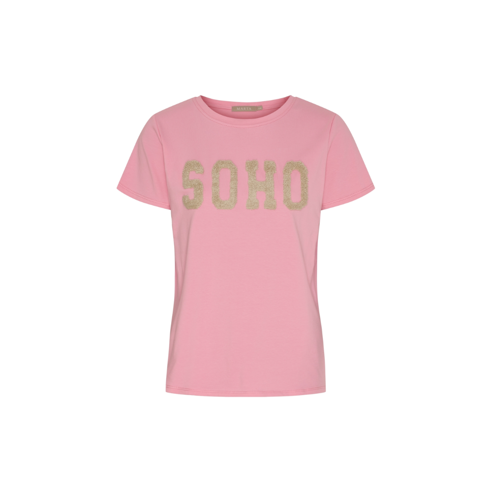 T-Shirt Herdis 84275 Rosa Beige