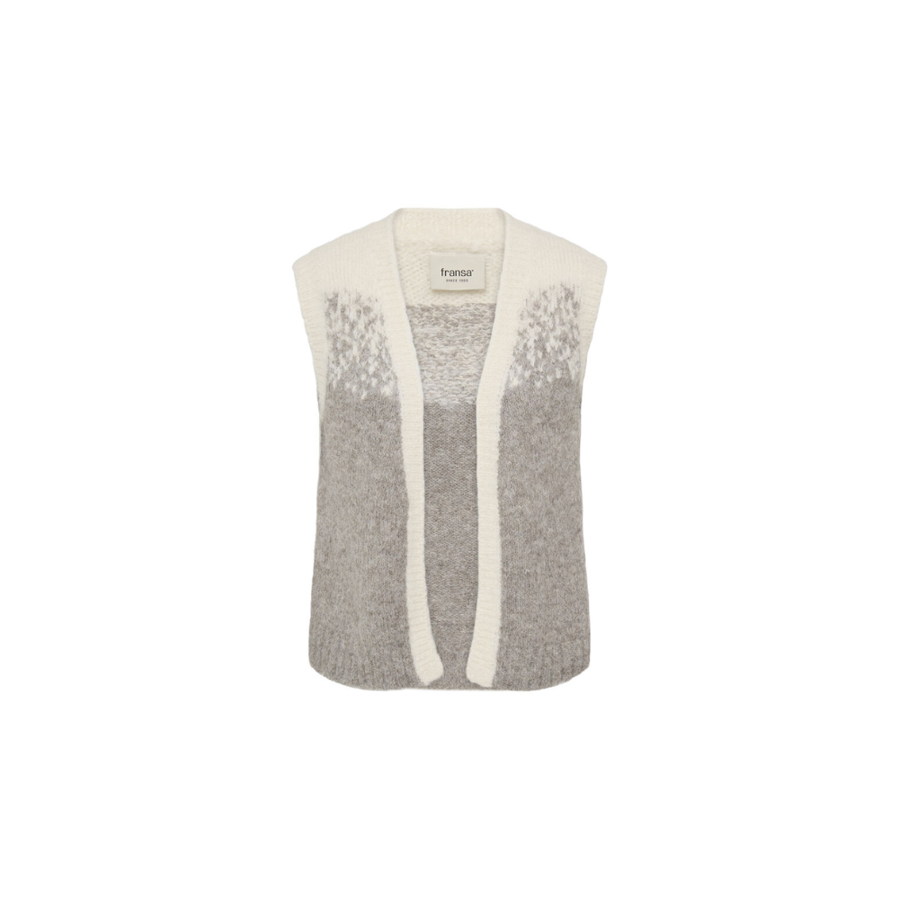 Strik Vest Tye 20618430 Driftwood Mix