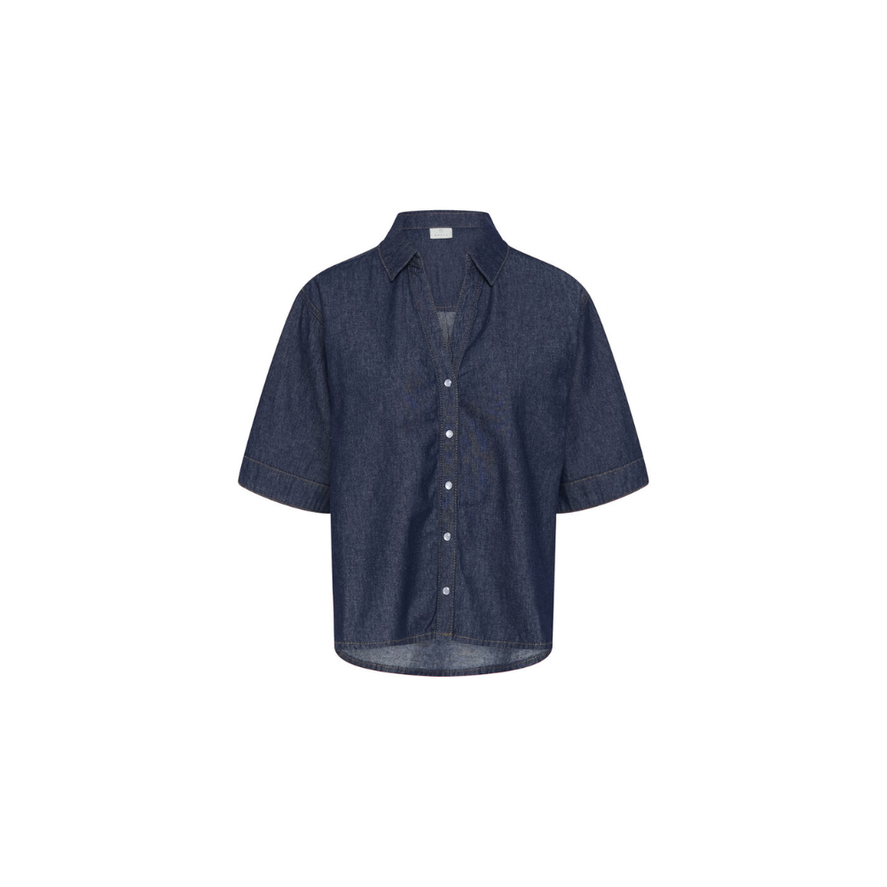 Skjorte Jade 10511603 Dark Blue Chambray