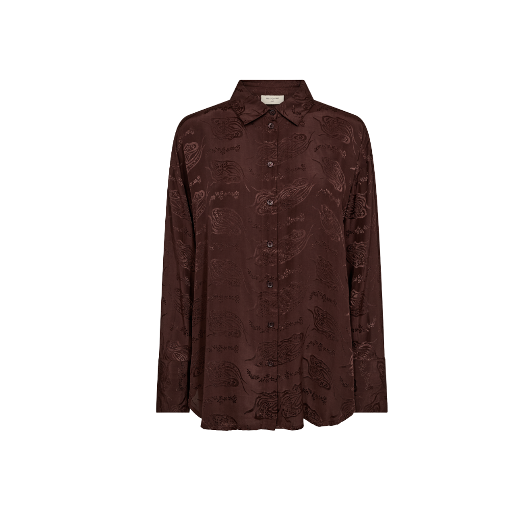 Bluse Luxa 206819 Coffe Bean