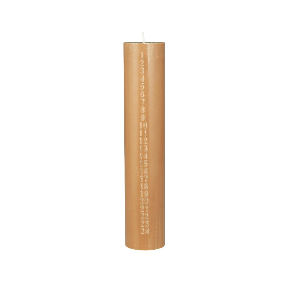Kalenderlys 78009-67 Honey
