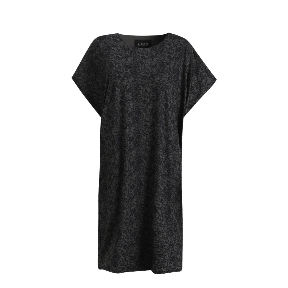 Kjole Alma 9520 Sort lace