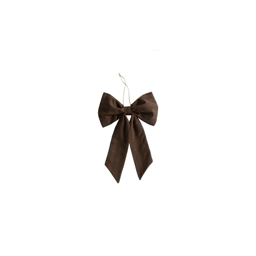 Julesløjfe L 28x18cm Brown