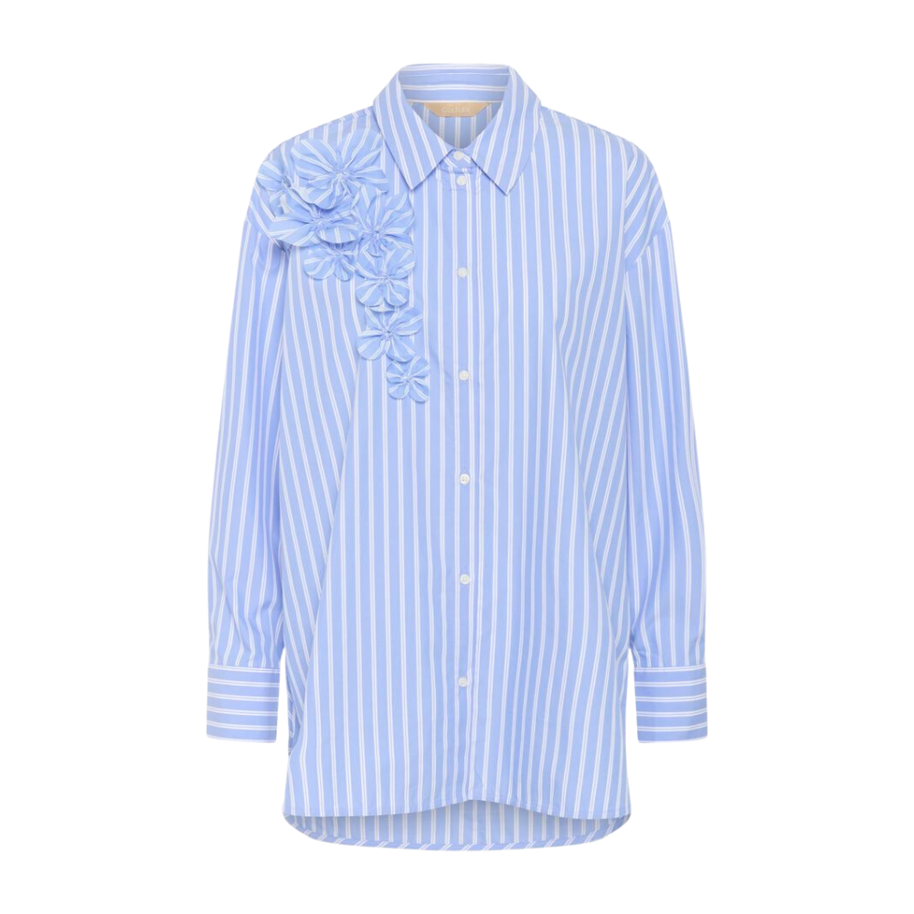 Skjorte Iora 50112329 Blue/White