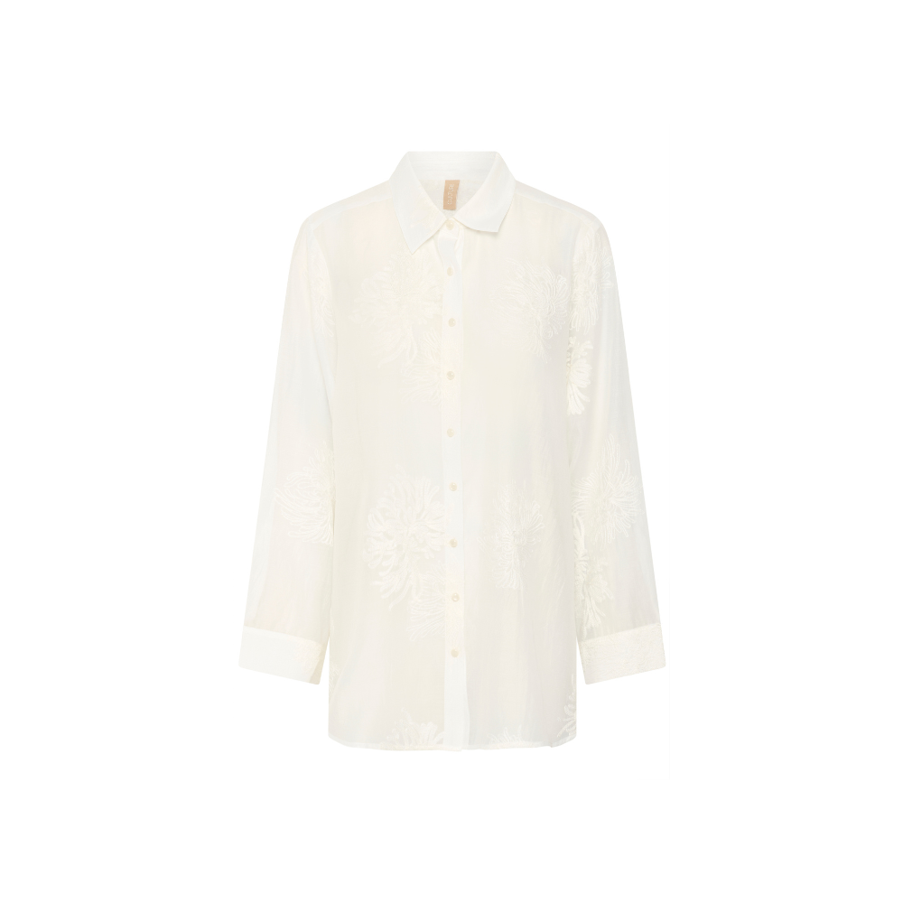 Skjorte Anlizel 50112470 Whitecap