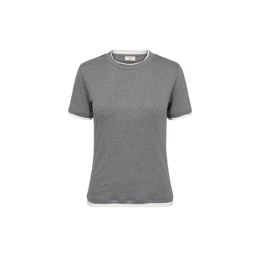 T-Shirt Alvin 207726 Grey Off White