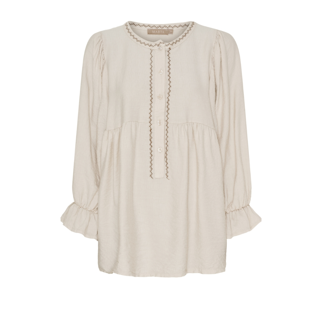 Bluse Poppy 7473 Sabbia