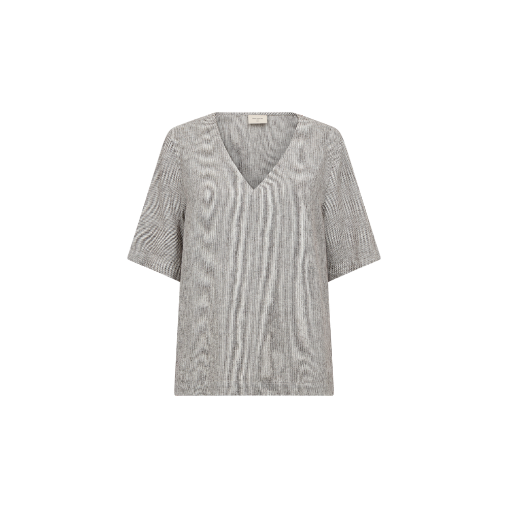 Bluse Lava 204306 Coffee Bean Offwhite