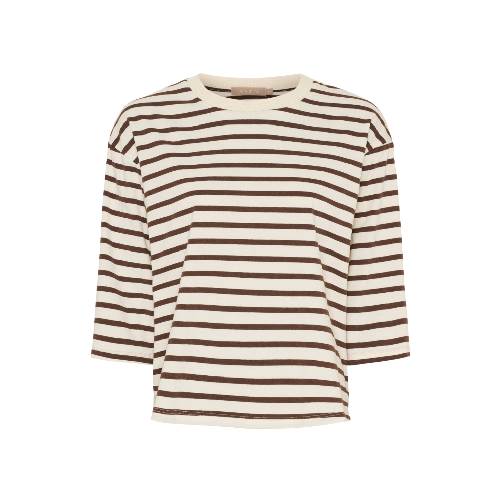 T-shirt Brooklyn 58351 Beige/Moro