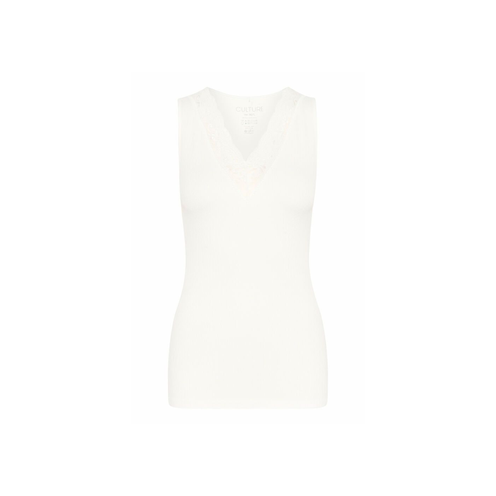 Rib Top Camilla 50109355 Spring Gardenia