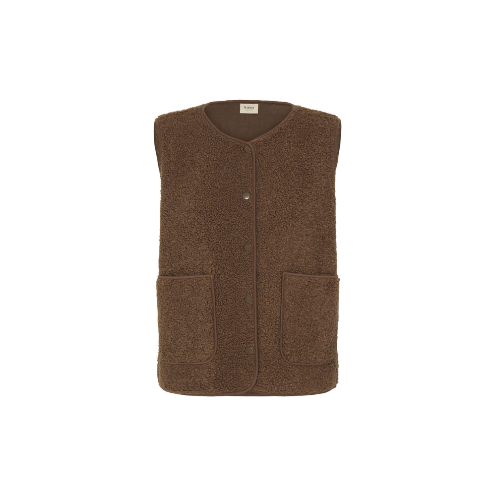 Teddy Vest Gwynne 20618104 Rain Drum