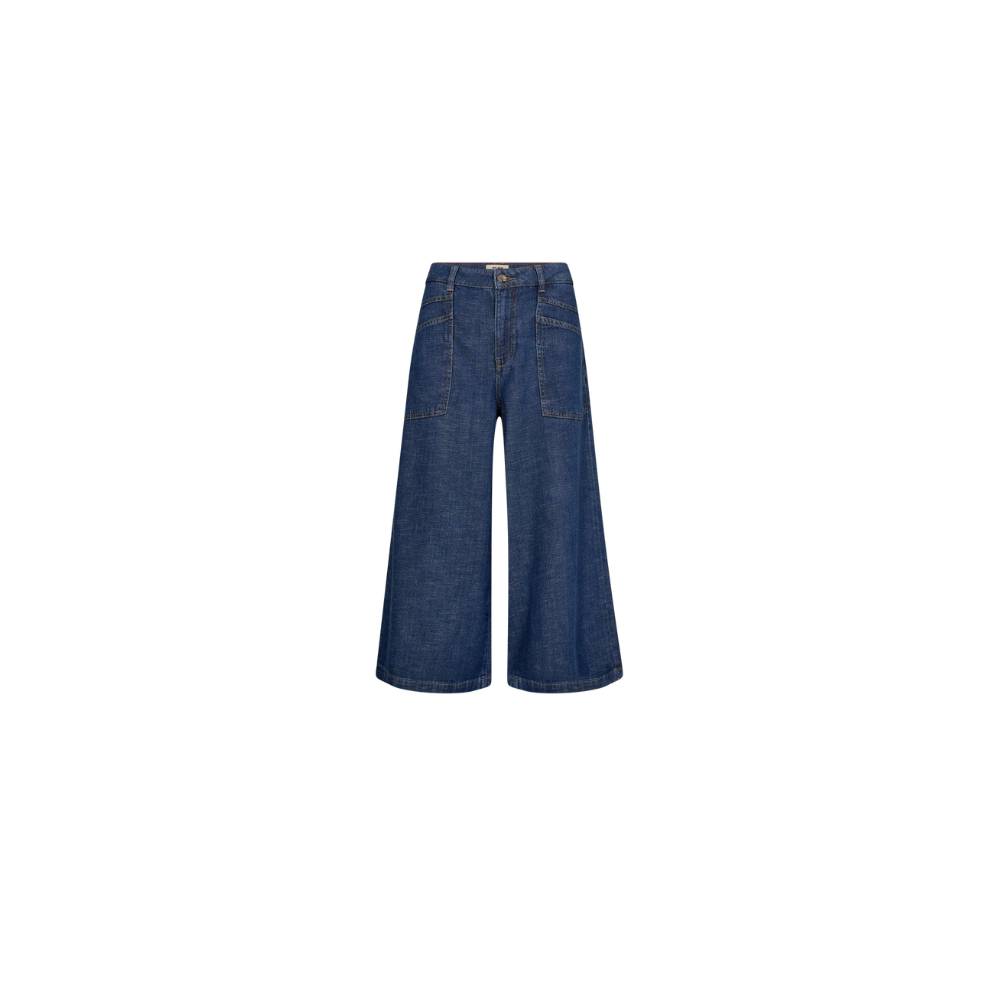 Jeans Culotte 178400 Cropped Dark Blue
