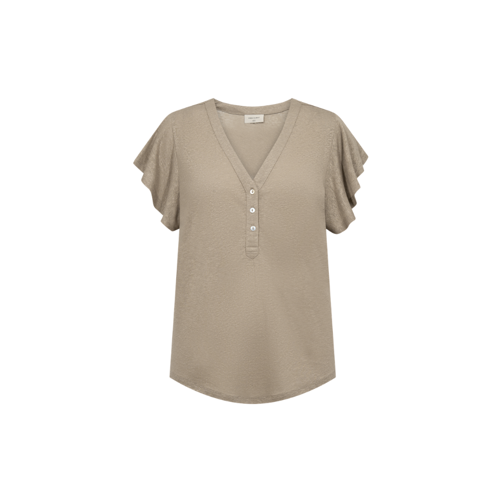 T-Shirt Lavina 207854 Silver Mink