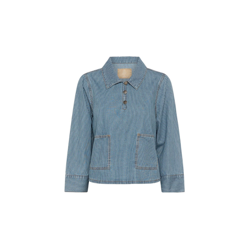 Jakke Ayna 50112794 Blue White Stripe