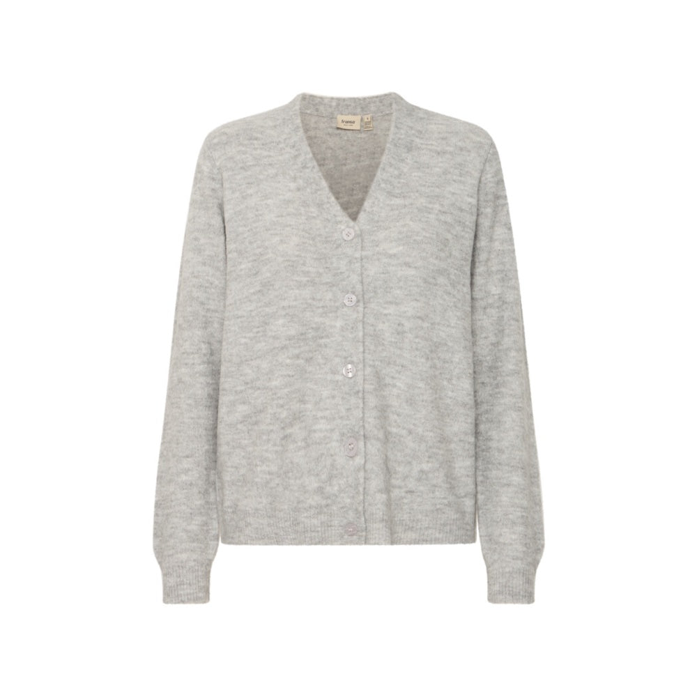 Cardigan Frellis Light Grey Melange