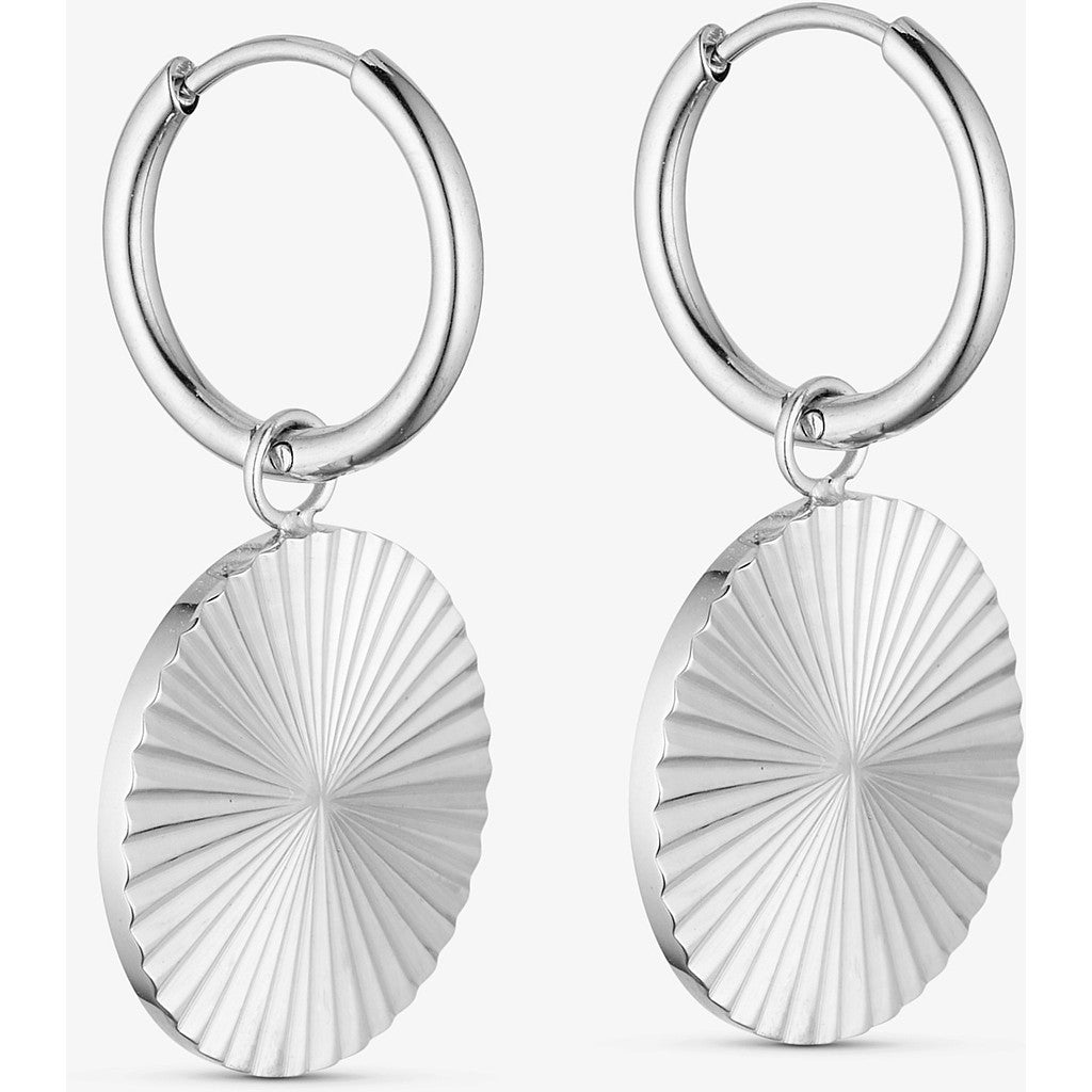 Øreringe Sunny Hoops 788 Sølv