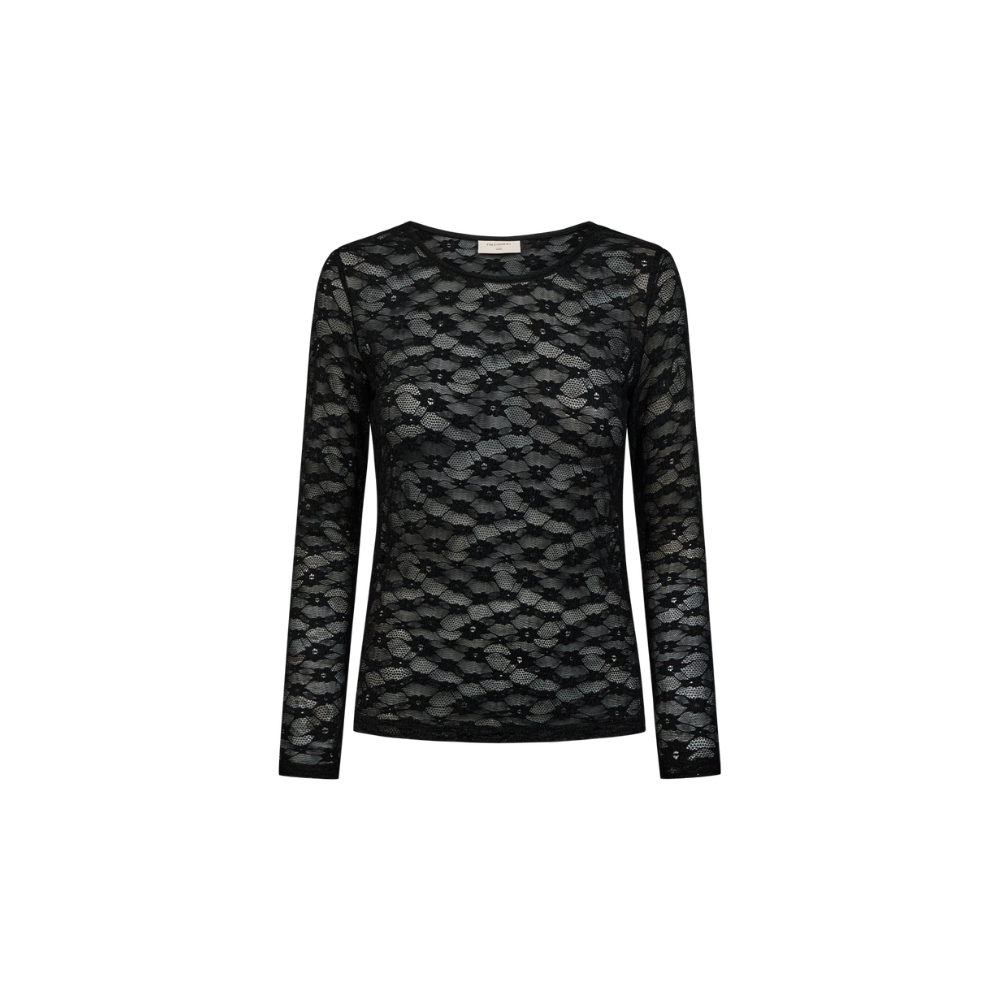 Mesh Bluse Ibena 212082 Black