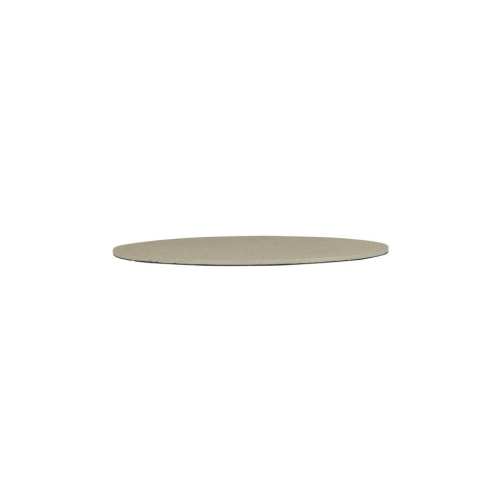 Plade bloklys rund Ash Grey 1681-74