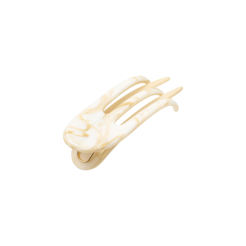 Klemme Julie Flat FCL-01 White Granit