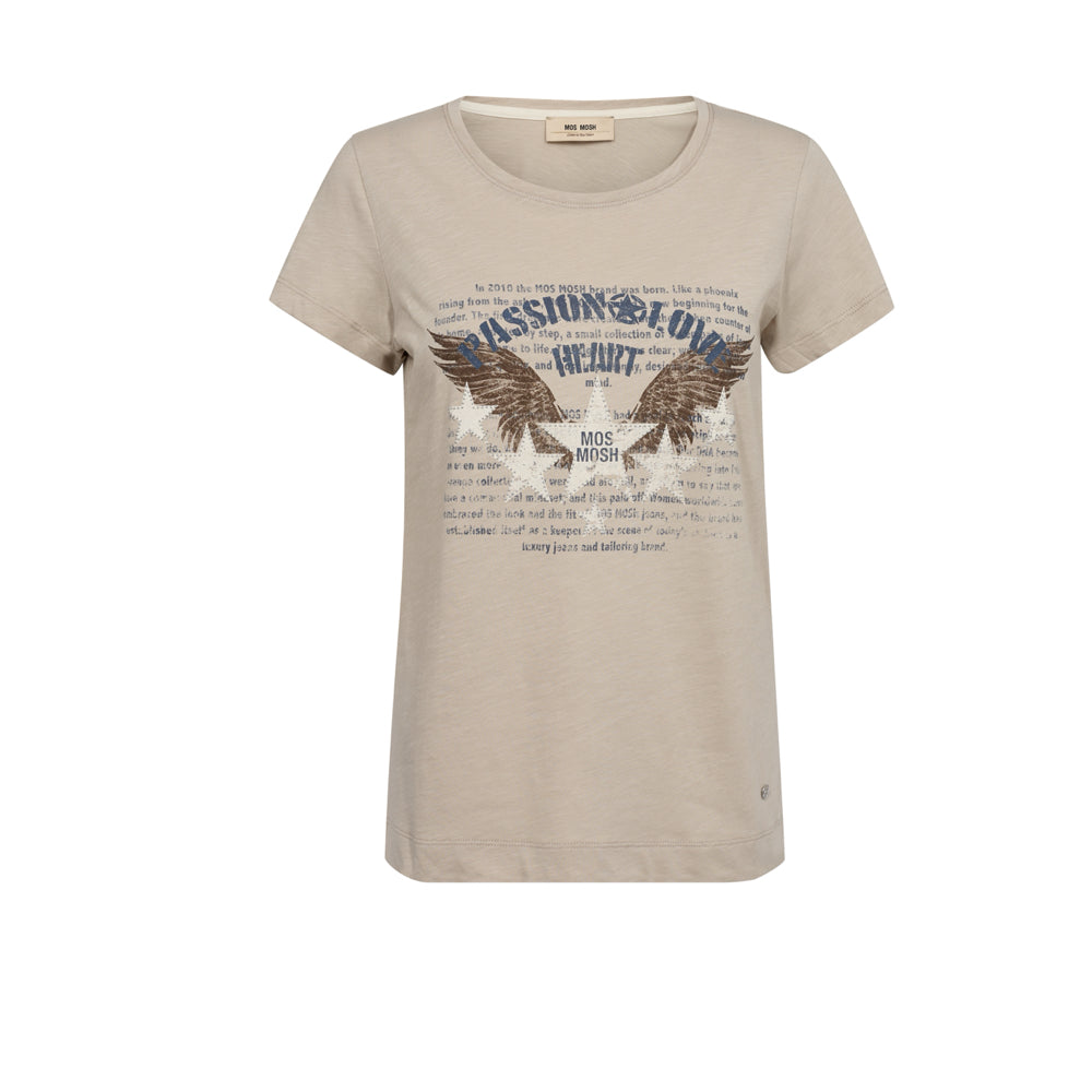 T-Shirt Zibby Feather Grey 168370