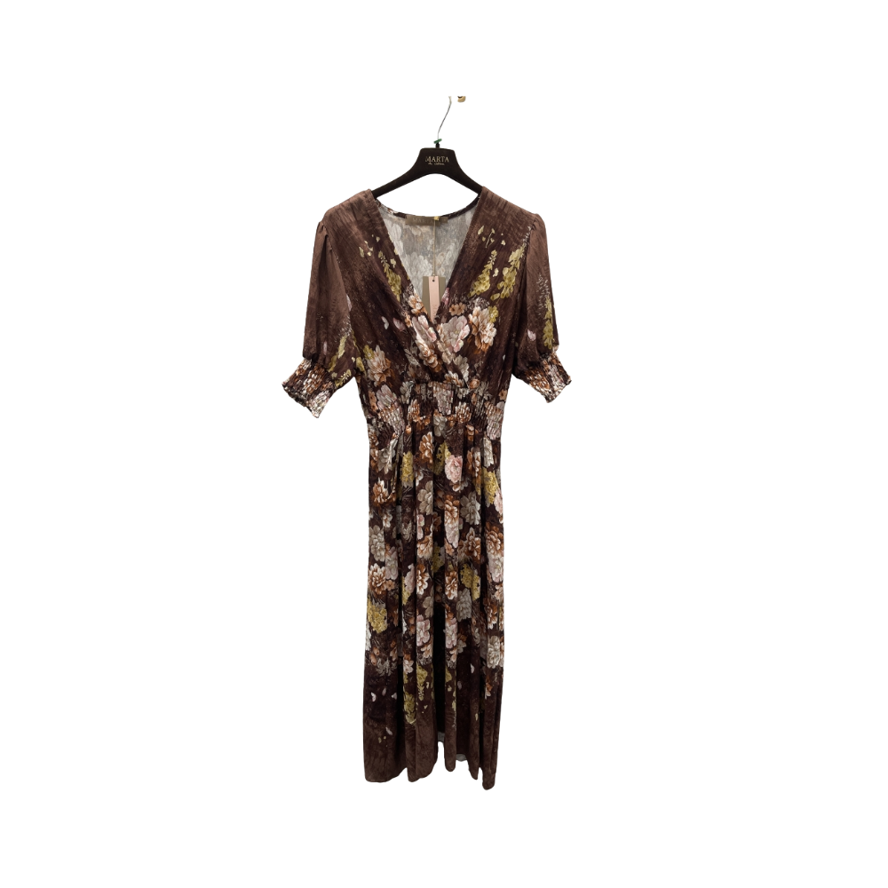 Kjole Lydia 25216 Marrone