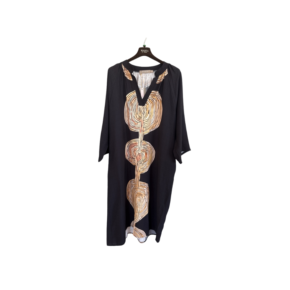 Kjole Brisa 59730 Black Beige