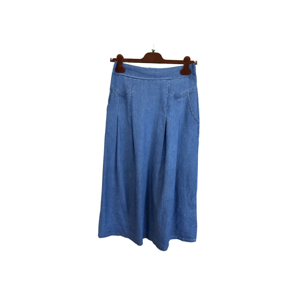 Nederdel Eriana 57123 Mid Blue